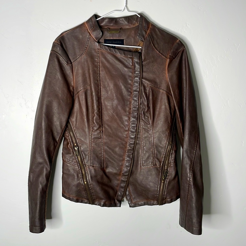 Steve Madden faux leather jacket